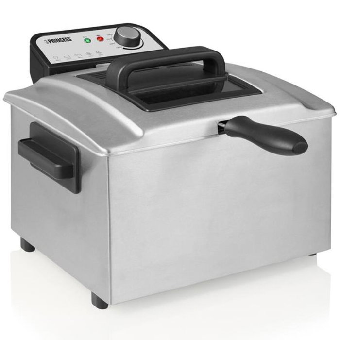 Princess Freidora 184090 de 5L y 3270W en Acero Inoxidable
